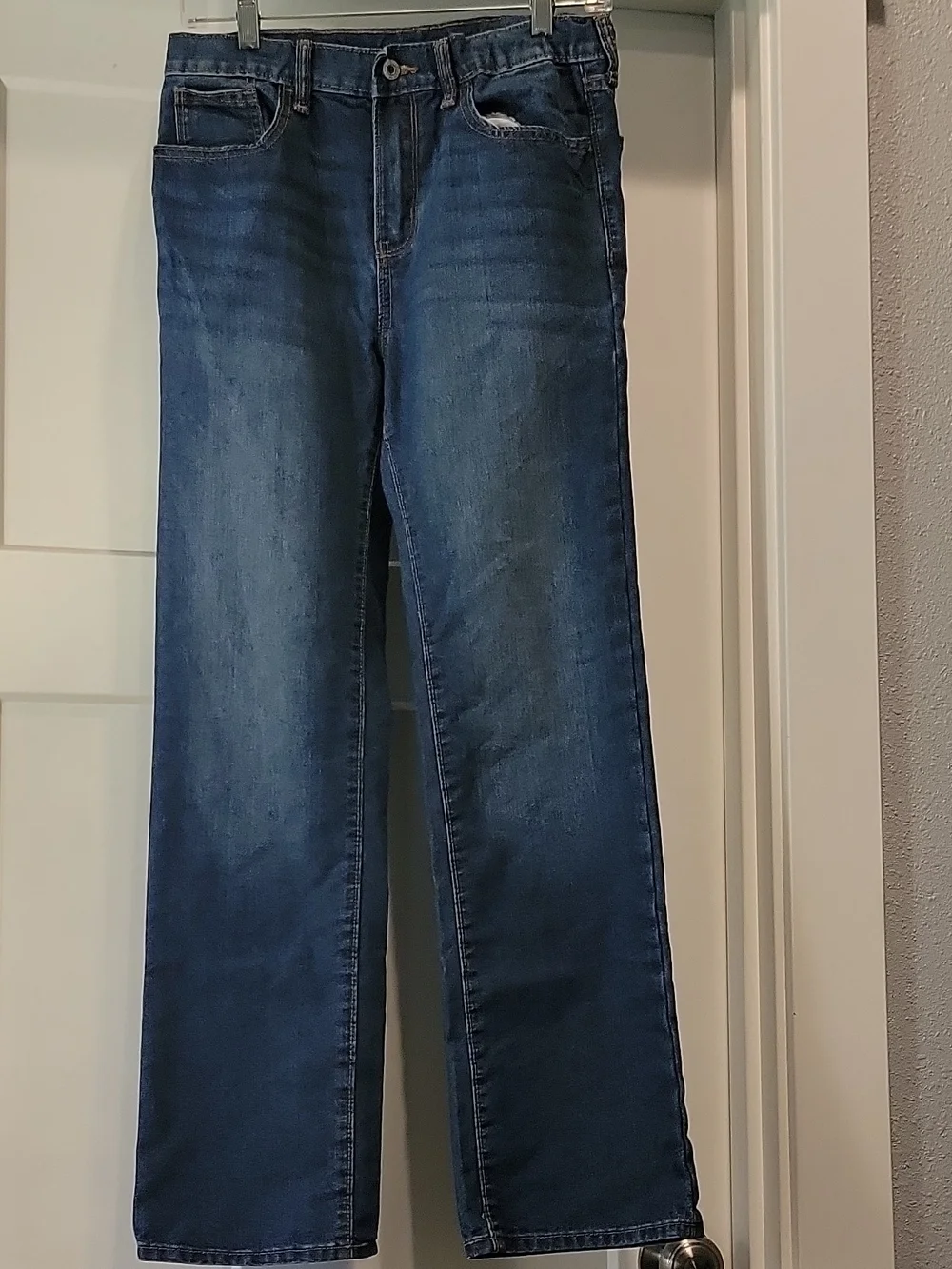 Old Navy Dark Blue Straight Jeans
